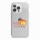 Hello Pumpkin iPhone 13 Pro TPU Impact Case with White Edges