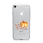 Hello Pumpkin iPhone 7 Bumper Case on Silver iPhone