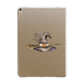Hello Witch Hat Personalised Apple iPad Gold Case