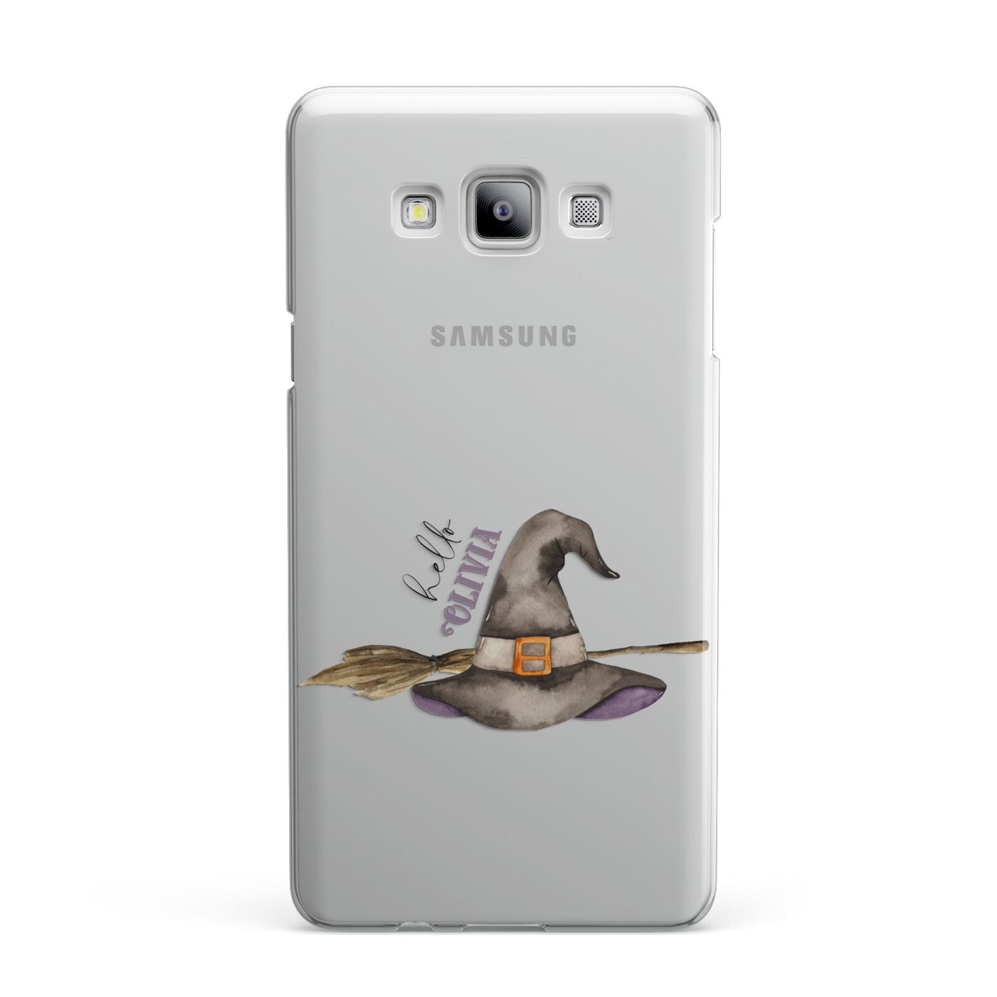 Hello Witch Hat Personalised Samsung Galaxy A7 2015 Case