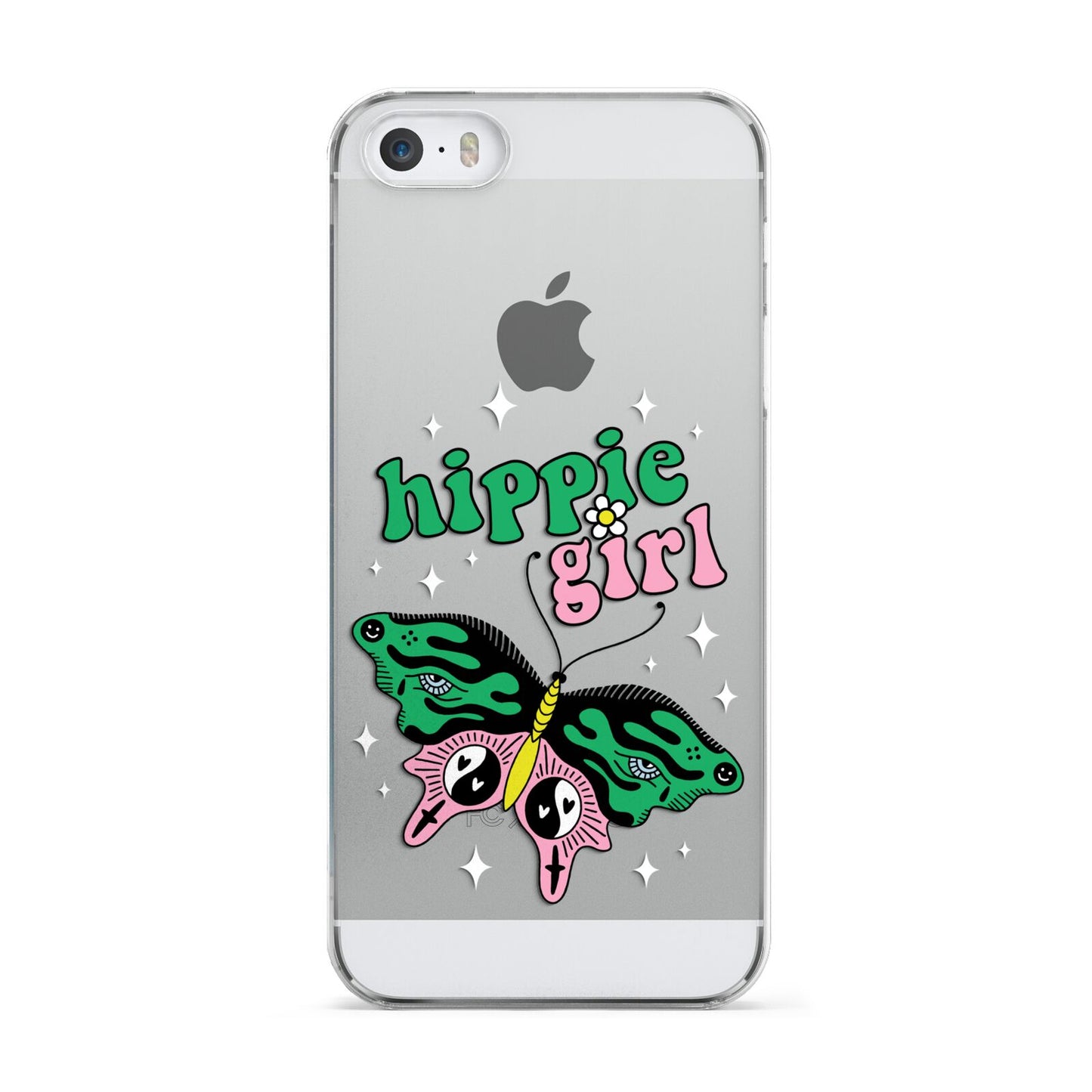 Hippie Girl Apple iPhone 5 Case