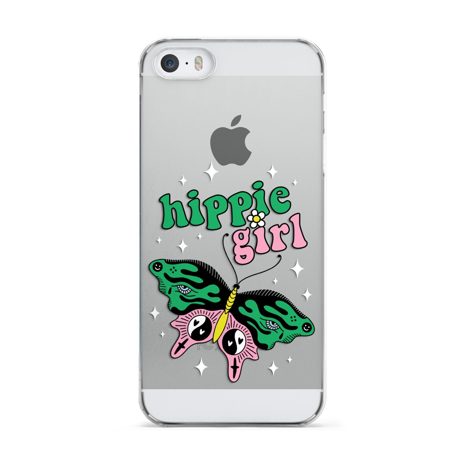 Hippie Girl Apple iPhone 5 Case