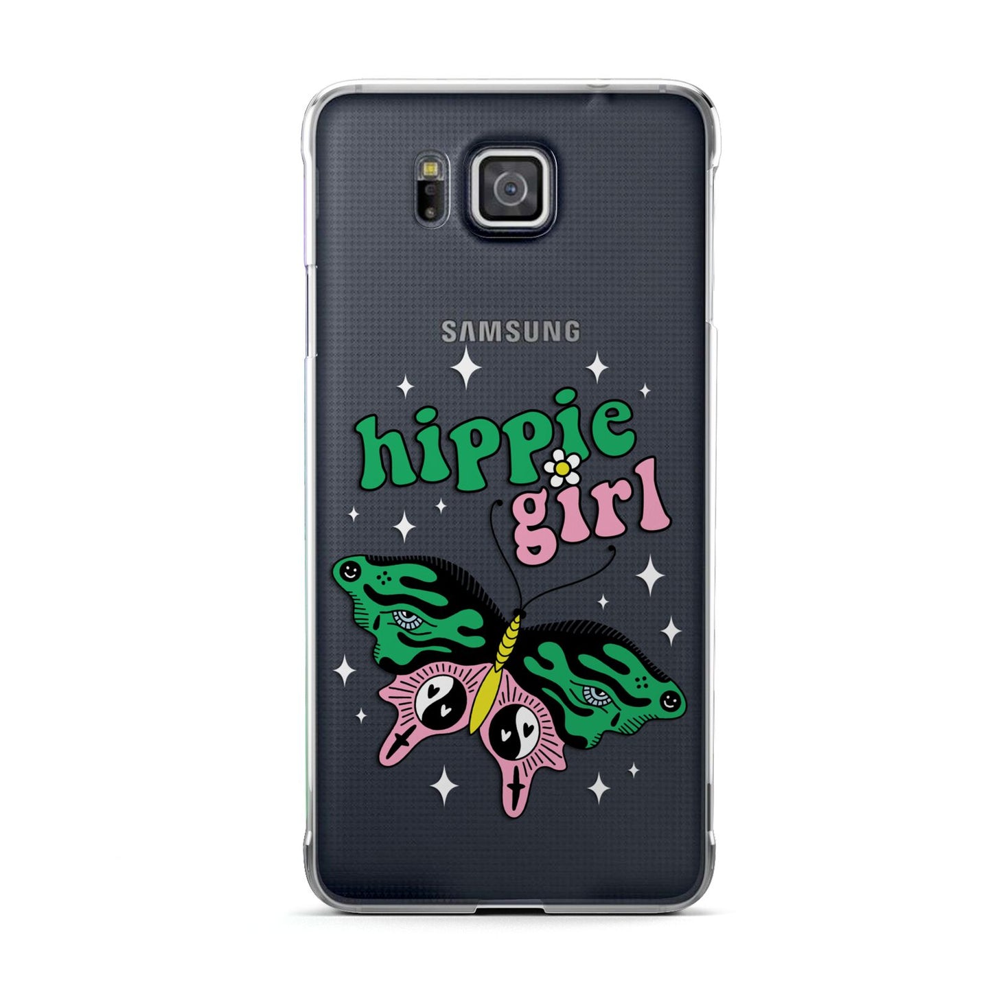 Hippie Girl Samsung Galaxy Alpha Case