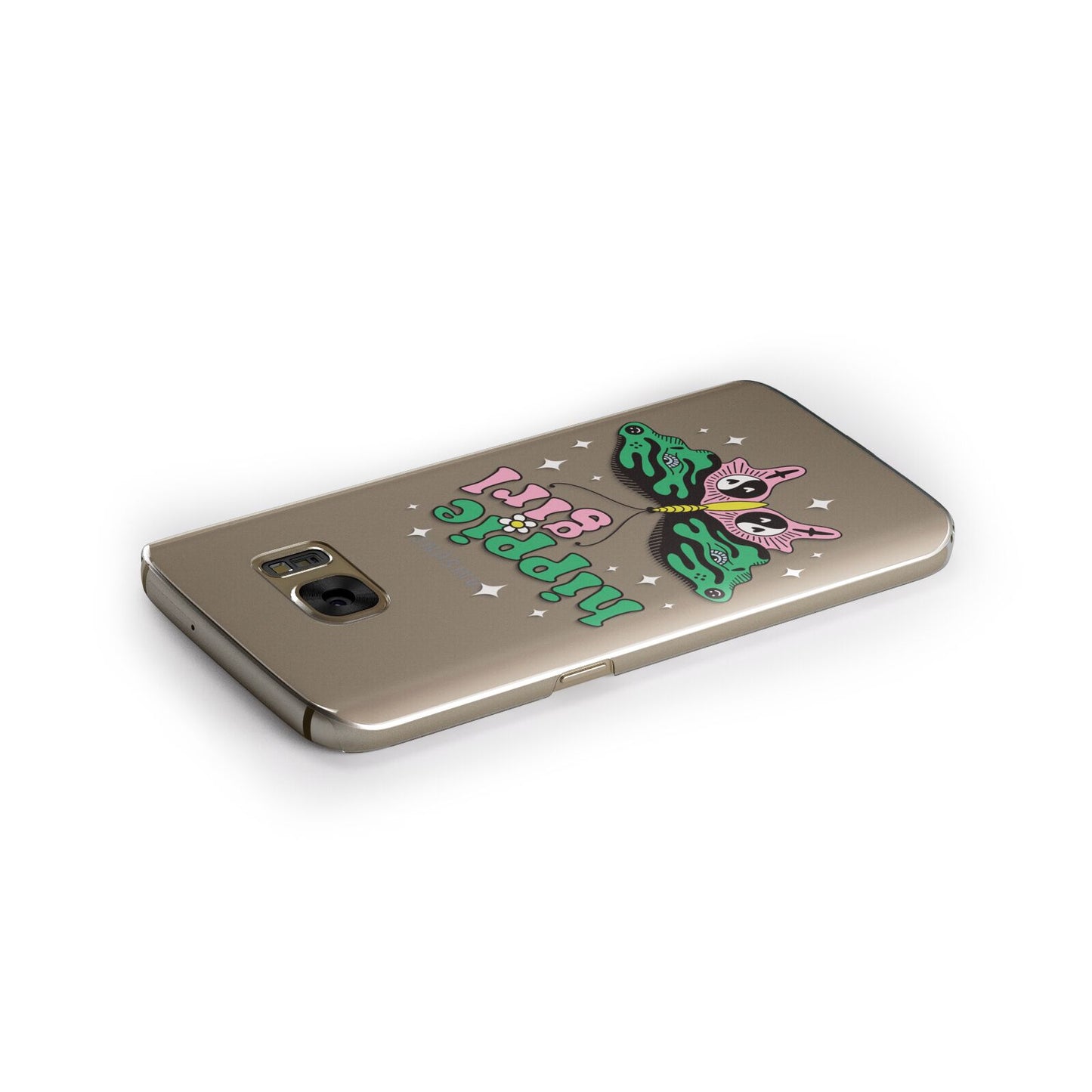 Hippie Girl Samsung Galaxy Case Side Close Up