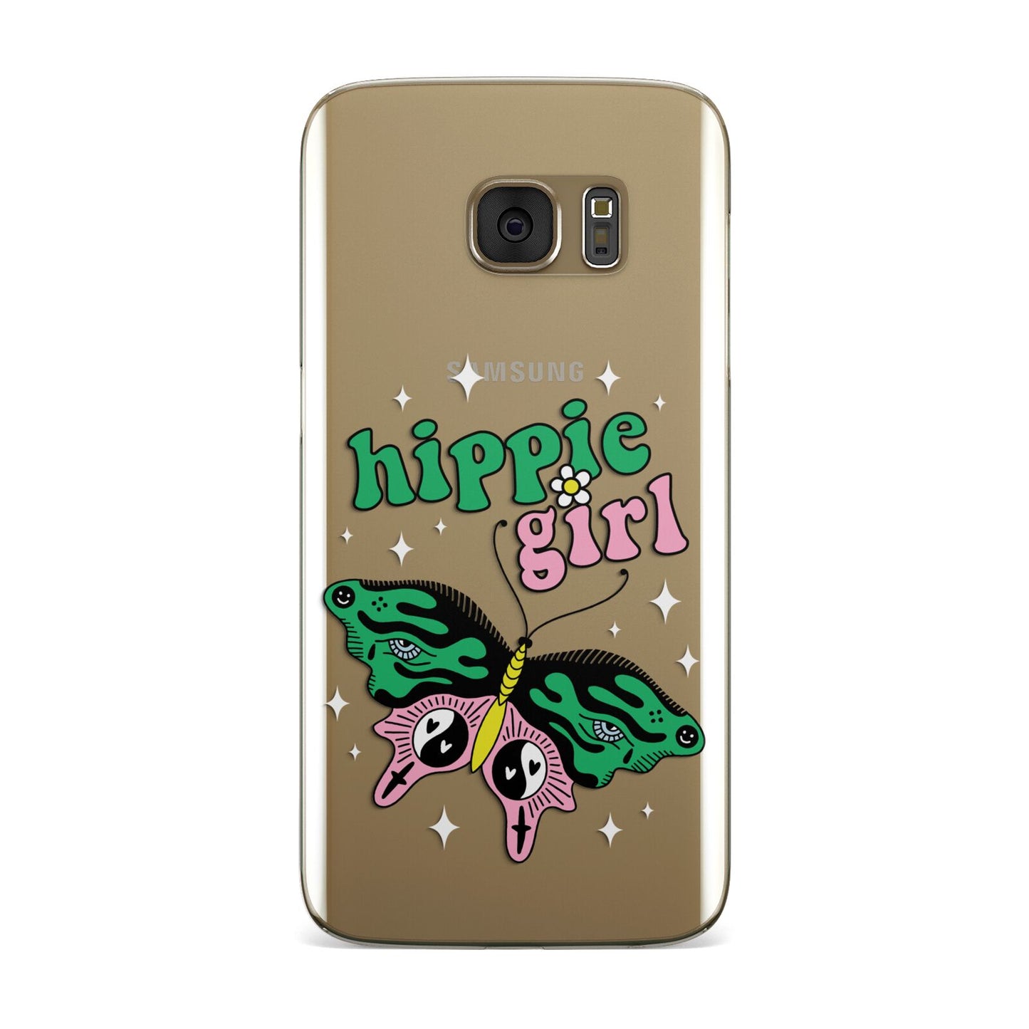 Hippie Girl Samsung Galaxy Case