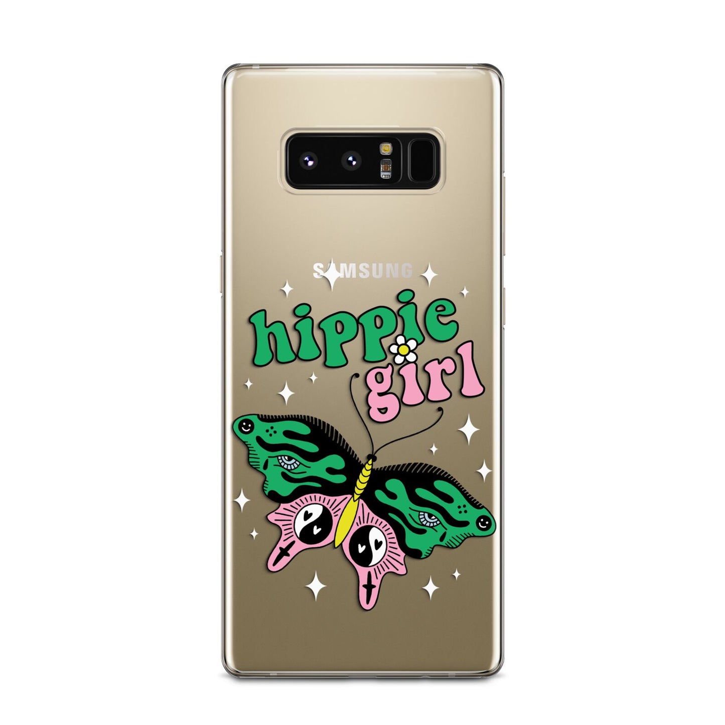Hippie Girl Samsung Galaxy Note 8 Case