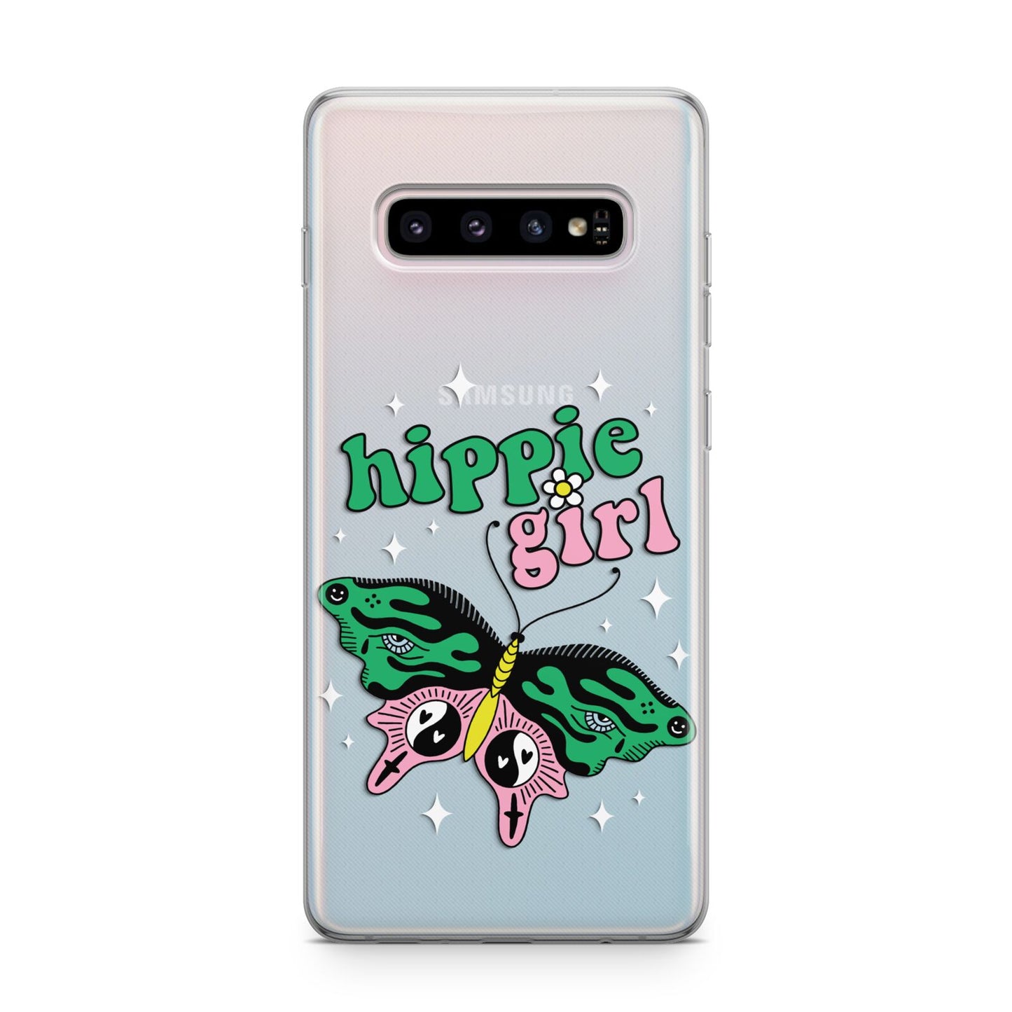 Hippie Girl Samsung Galaxy S10 Plus Case