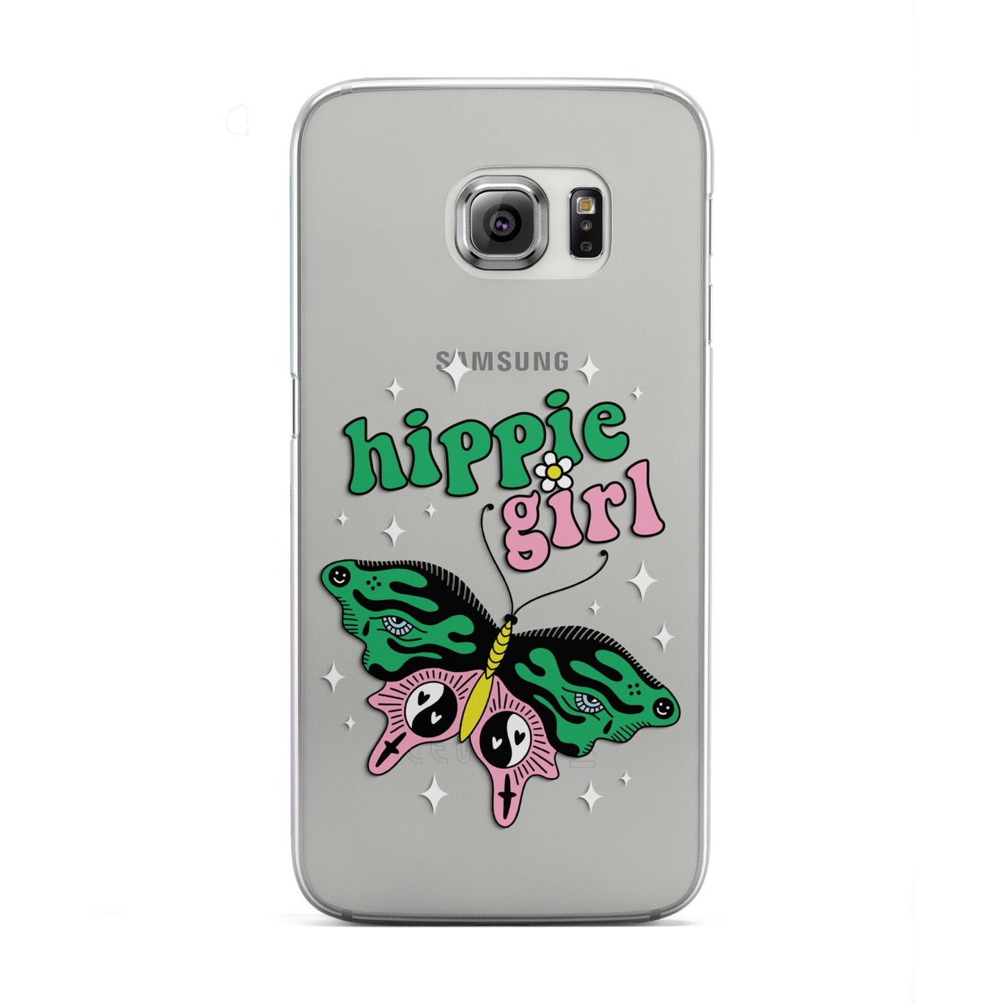 Hippie Girl Samsung Galaxy S6 Edge Case