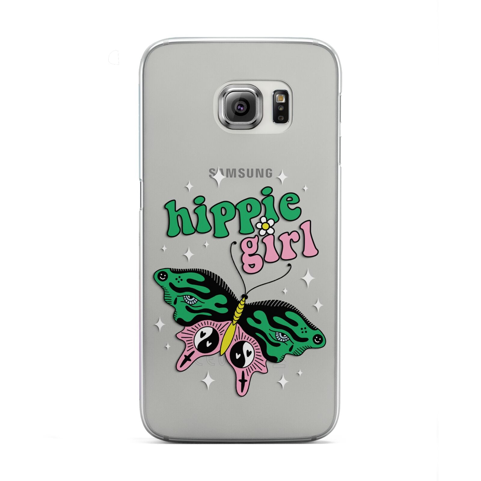 Hippie Girl Samsung Galaxy S6 Edge Case