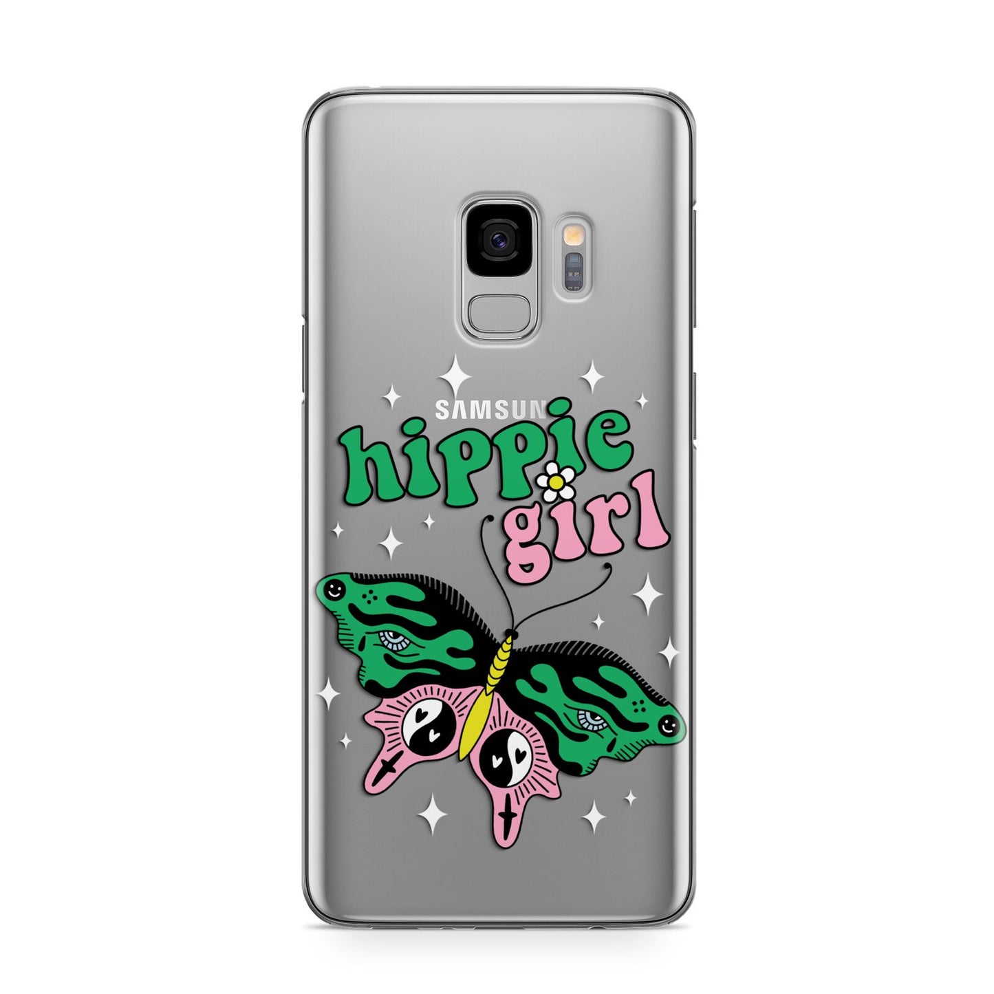 Hippie Girl Samsung Galaxy S9 Case