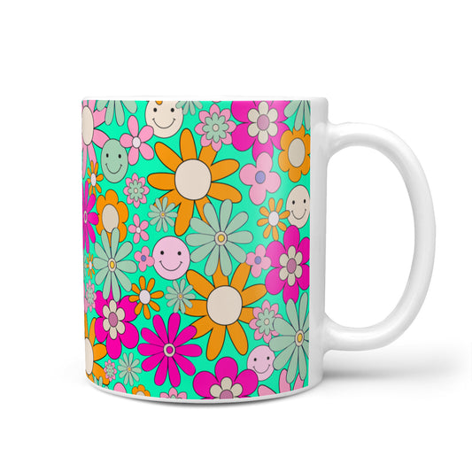 Hippy Floral 10oz Mug