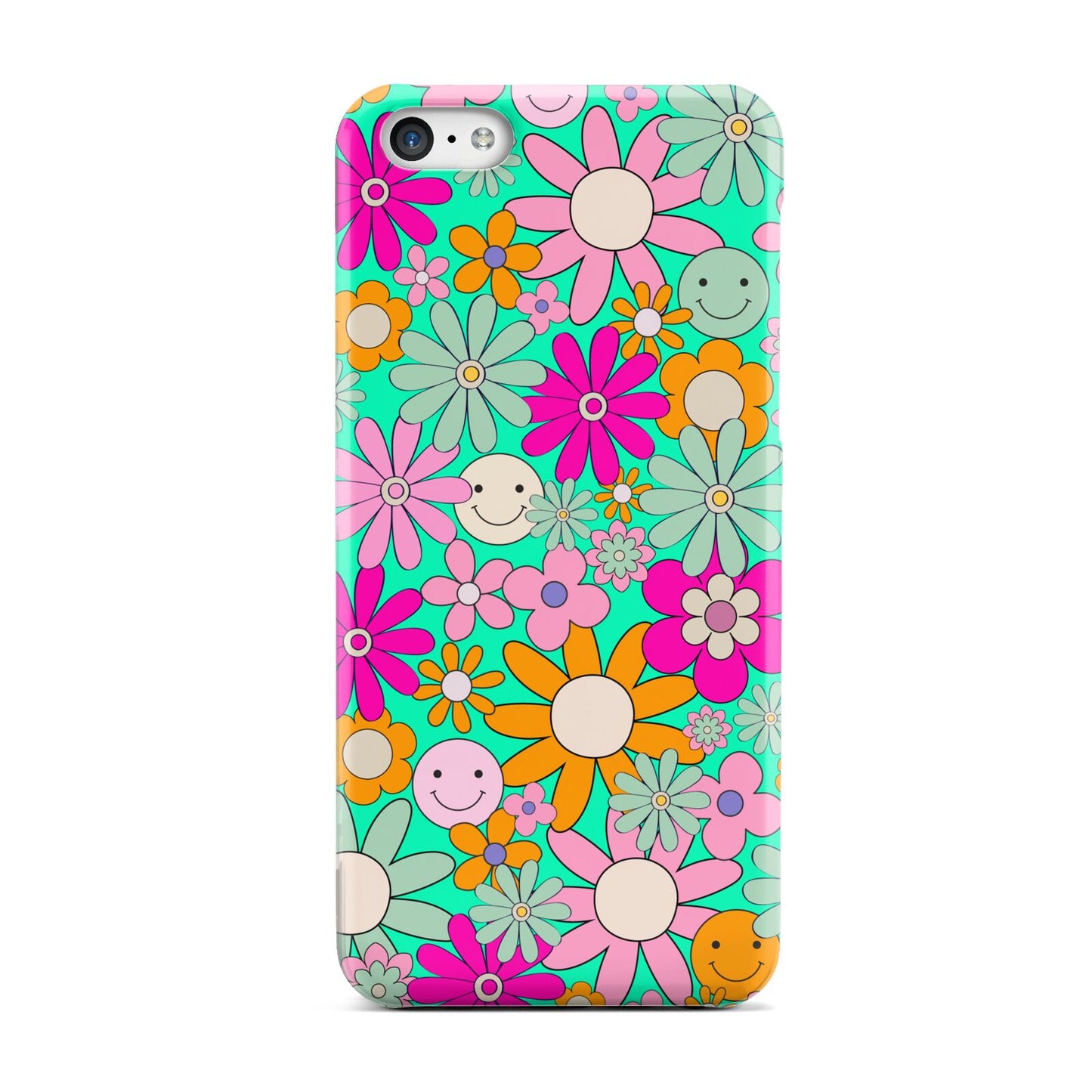 Hippy Floral Apple iPhone 5c Case