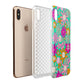 Hippy Floral Apple iPhone Xs Max 3D Tough Case Expanded View