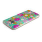 Hippy Floral Samsung Galaxy Case Top Cutout