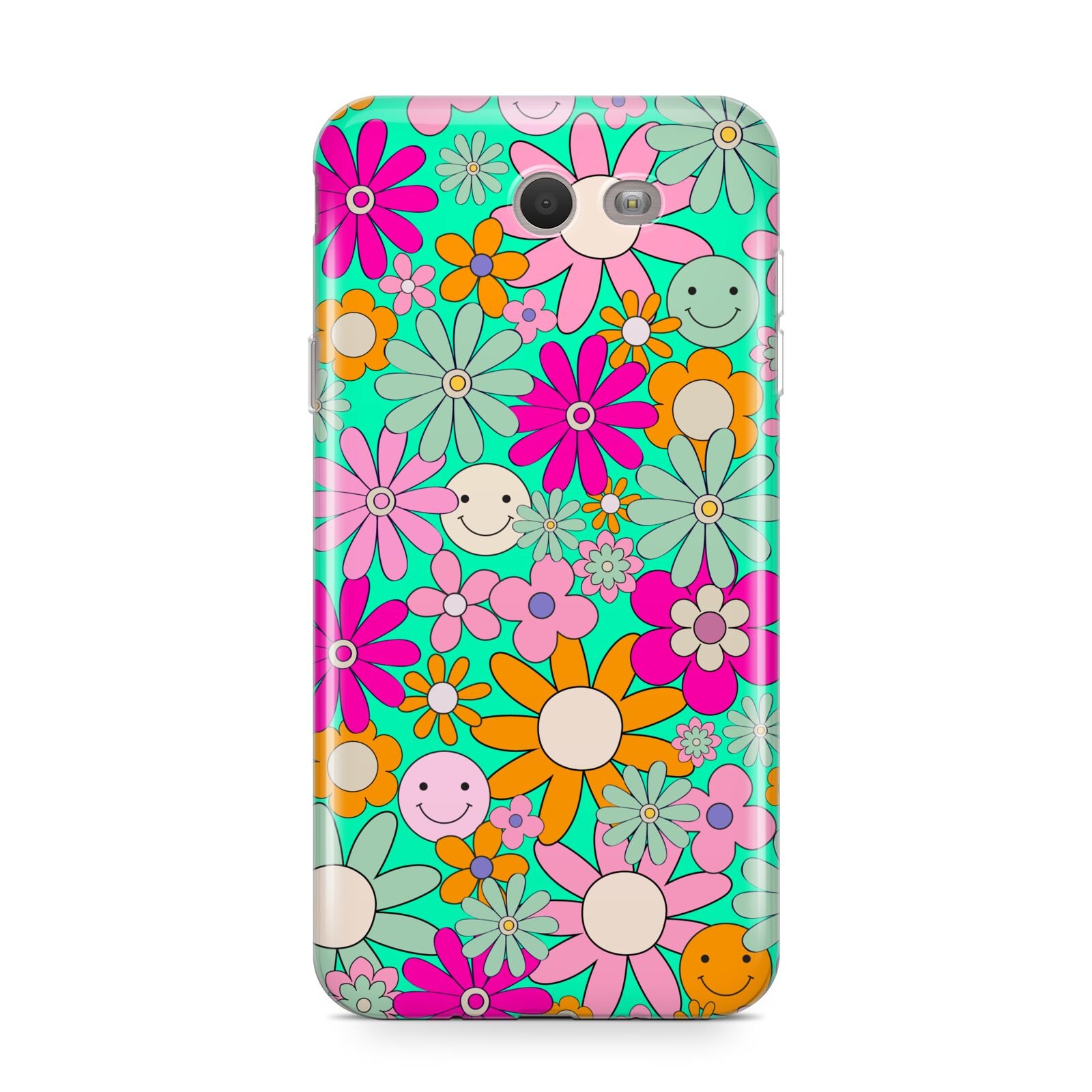 Hippy Floral Samsung Galaxy J7 2017 Case