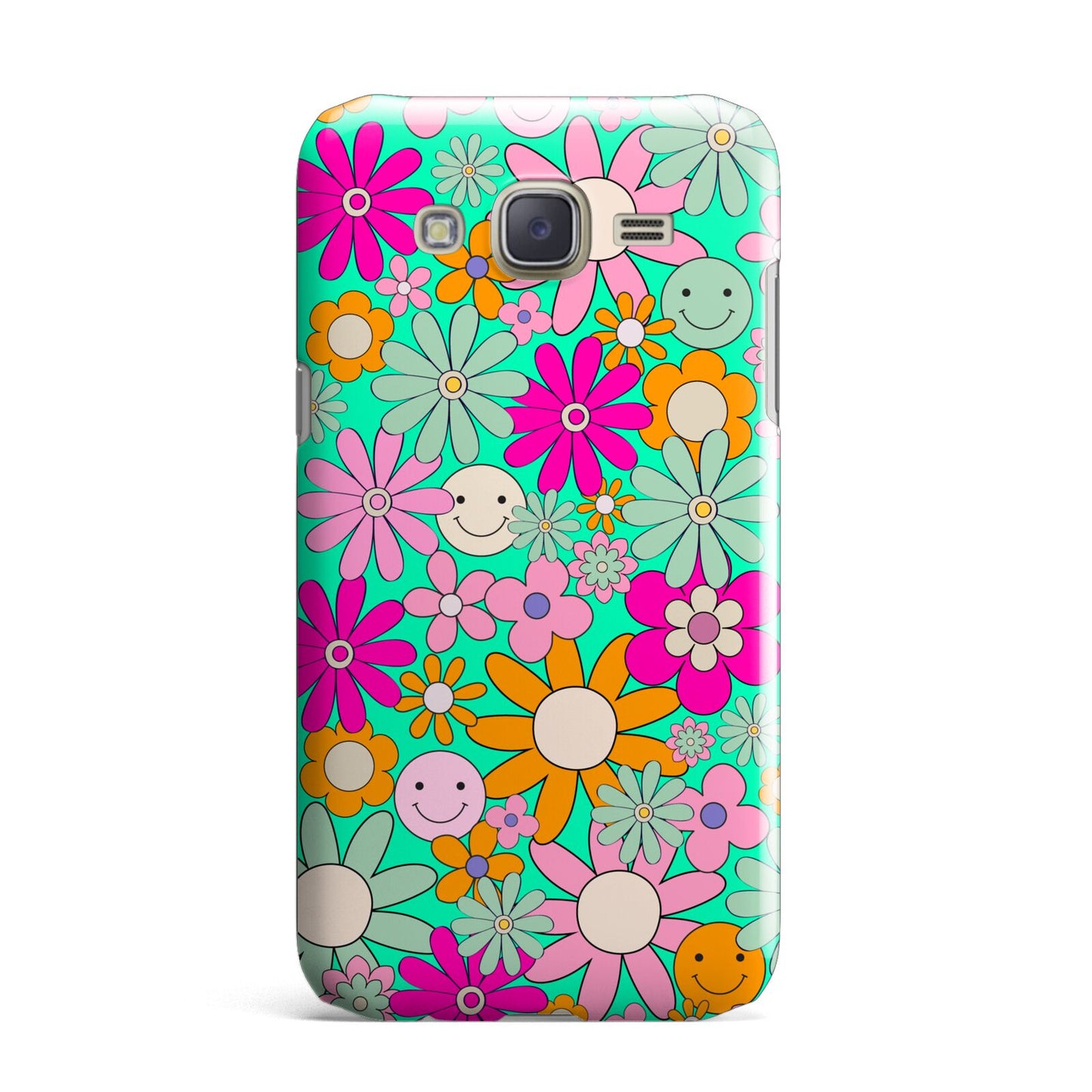 Hippy Floral Samsung Galaxy J7 Case