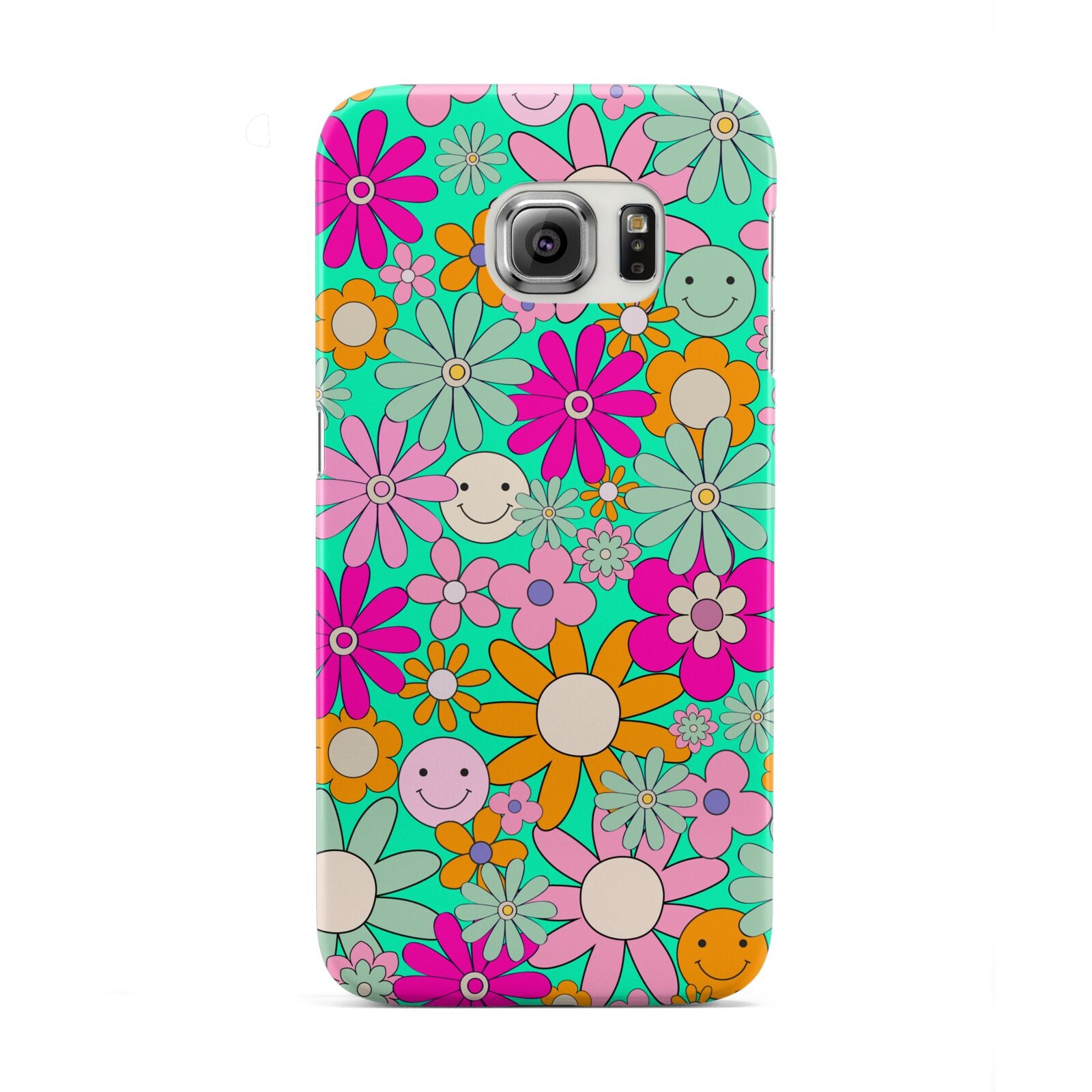 Hippy Floral Samsung Galaxy S6 Edge Case