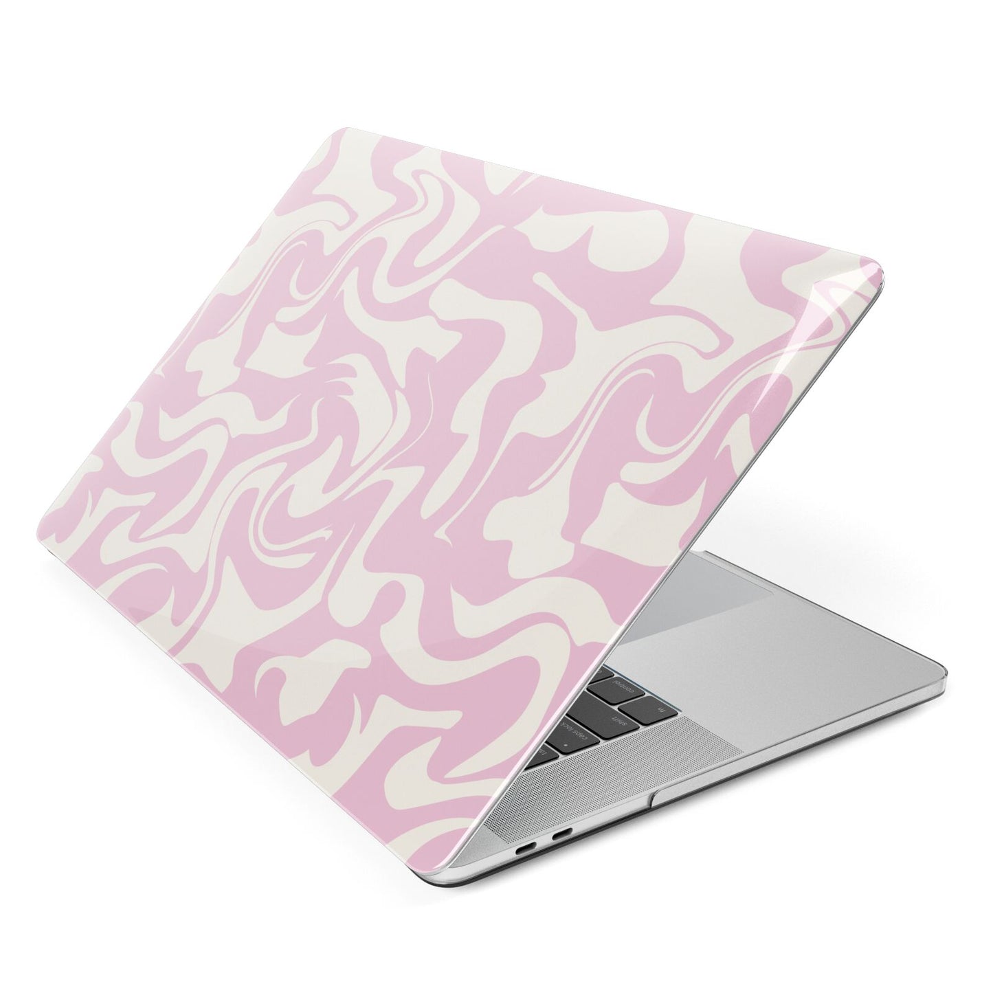 Hippy Swirl Apple MacBook Case Side View