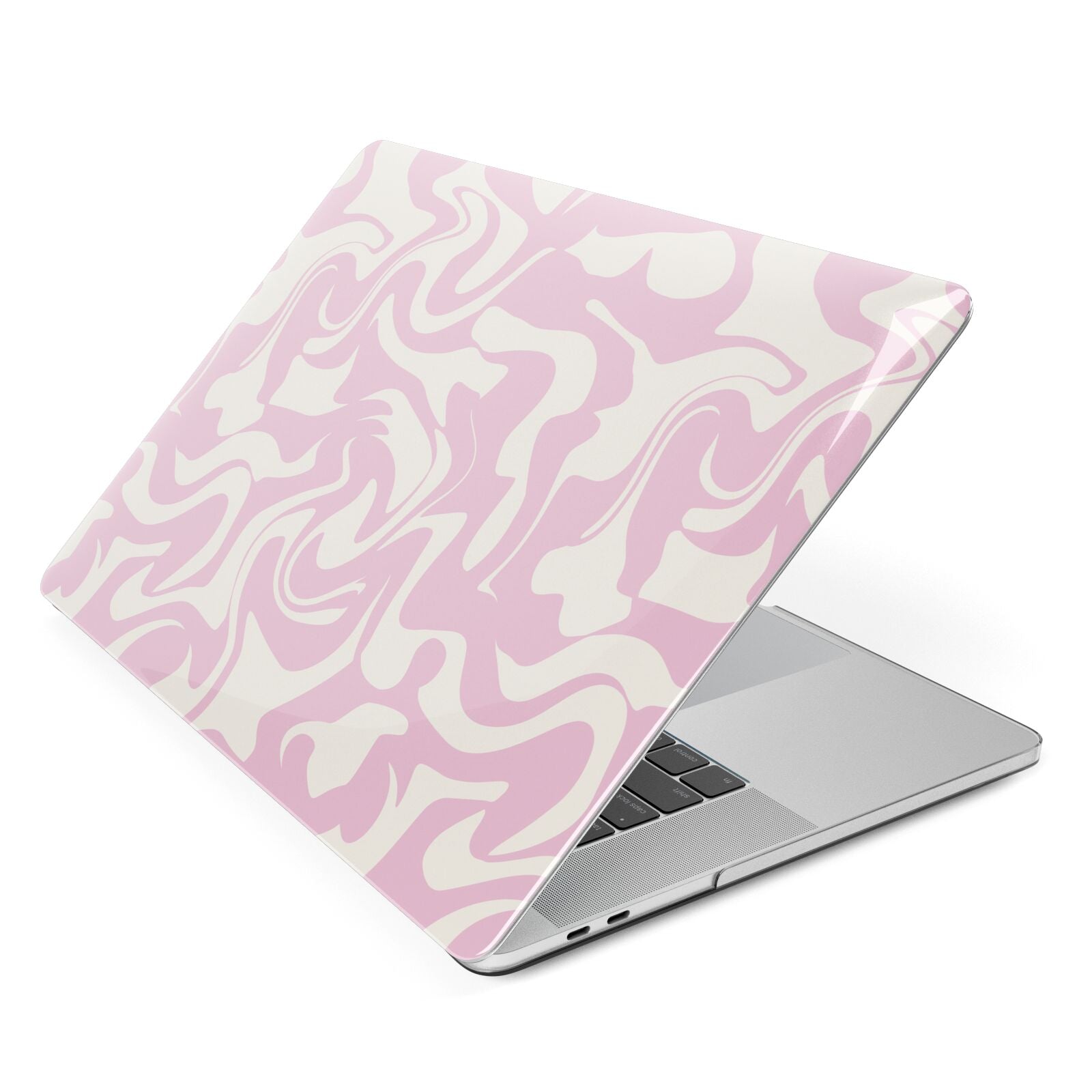 Hippy Swirl Apple MacBook Case Side View