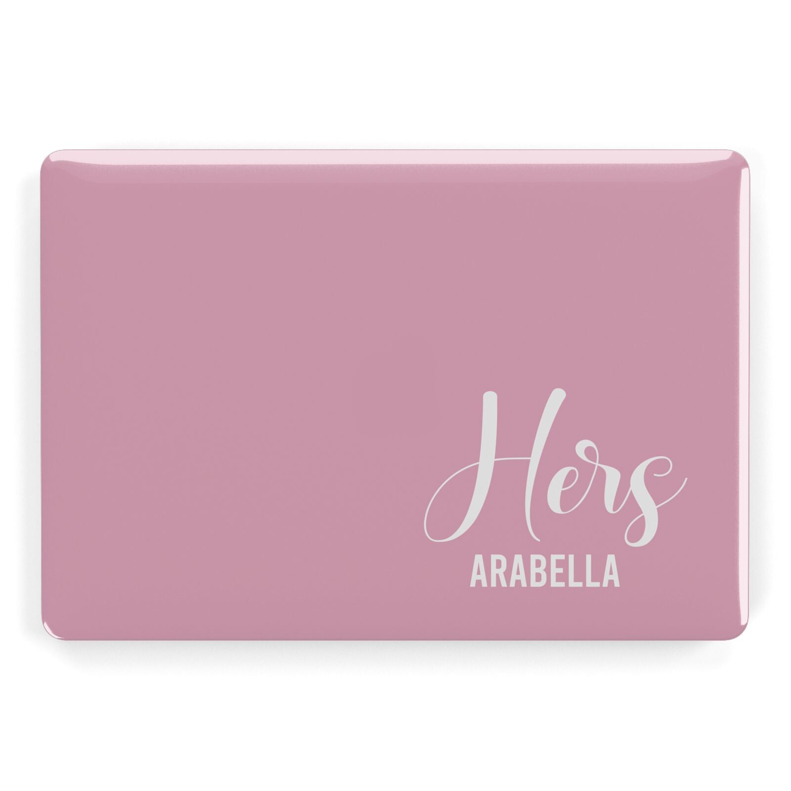 His or Hers Personalised Apple MacBook Case