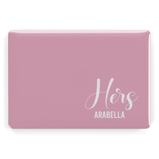 His or Hers Personalised Apple MacBook Case