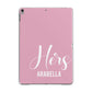 His or Hers Personalised Apple iPad Grey Case