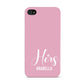 His or Hers Personalised Apple iPhone 4s Case