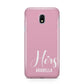 His or Hers Personalised Samsung Galaxy J3 2017 Case