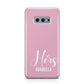 His or Hers Personalised Samsung Galaxy S10E Case