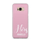 His or Hers Personalised Samsung Galaxy S8 Plus Case