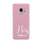 His or Hers Personalised Samsung Galaxy S9 Case