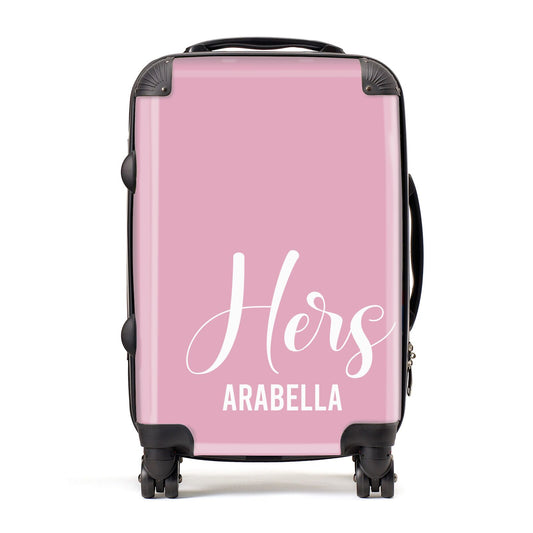 His or Hers Personalised Suitcase