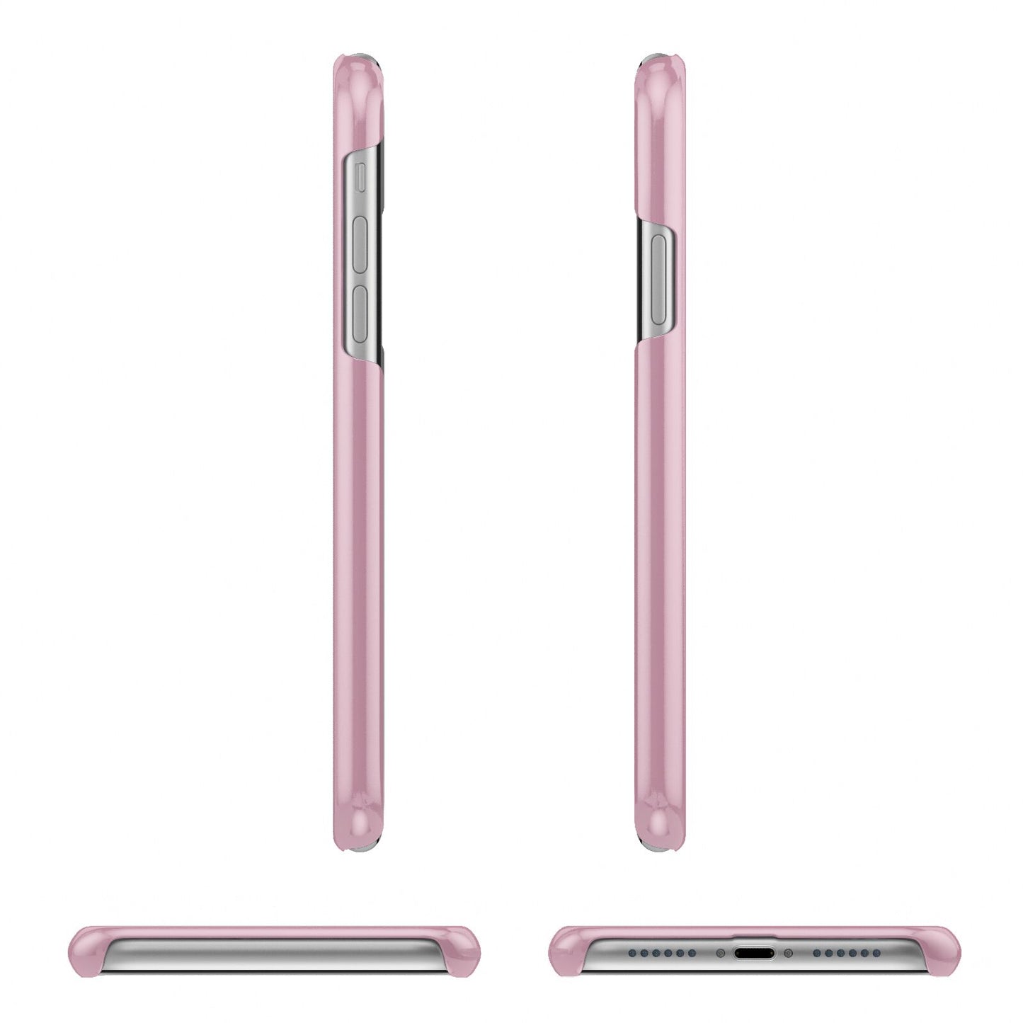 His or Hers Personalised iPhone 11 Pro 3D Snap Case Angle Images