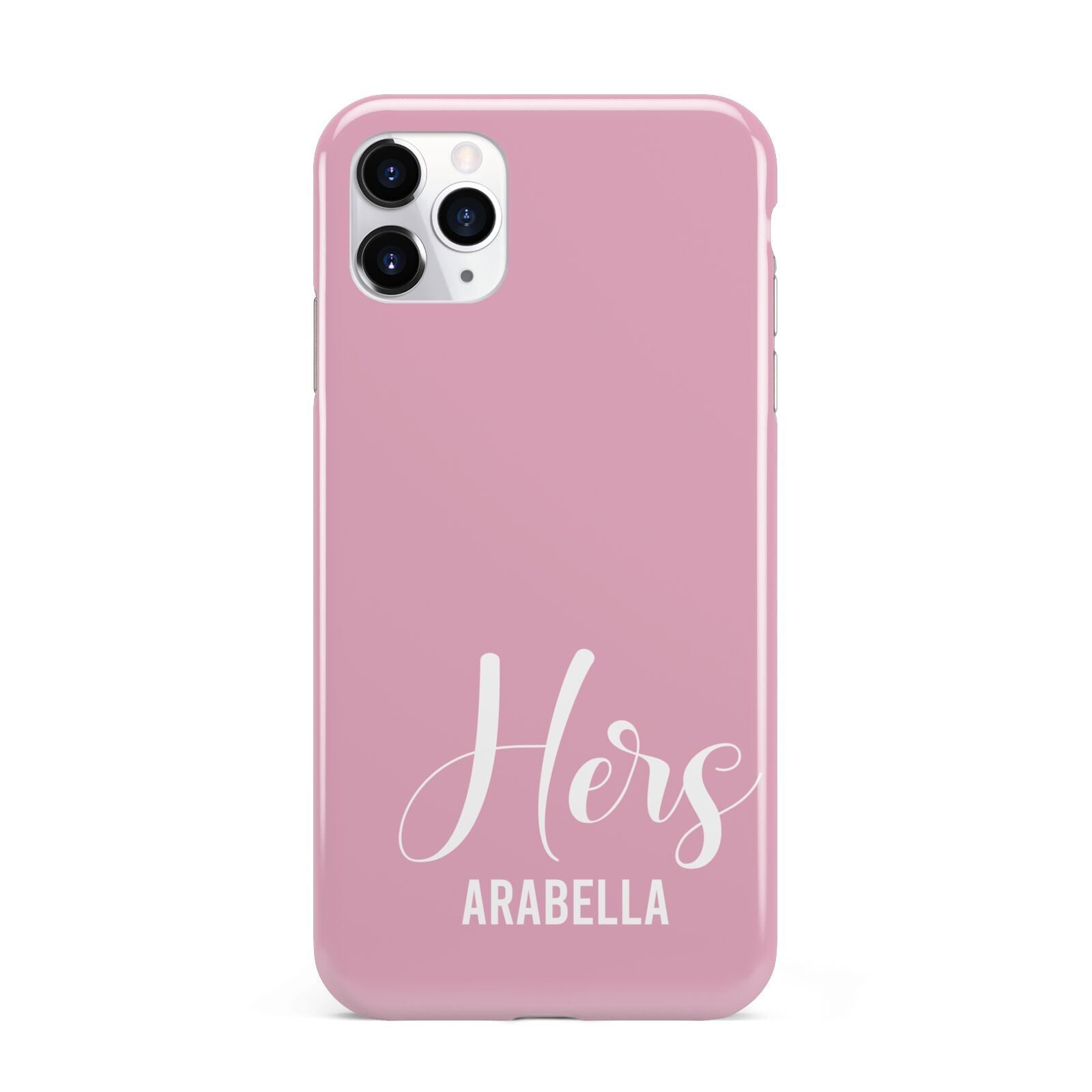 His or Hers Personalised iPhone 11 Pro Max 3D Tough Case