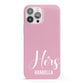 His or Hers Personalised iPhone 13 Pro Max Full Wrap 3D Snap Case