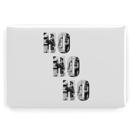Ho Ho Ho Photo Upload Christmas Apple MacBook Case