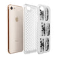 Ho Ho Ho Photo Upload Christmas Apple iPhone 7 8 3D Tough Case Expanded View