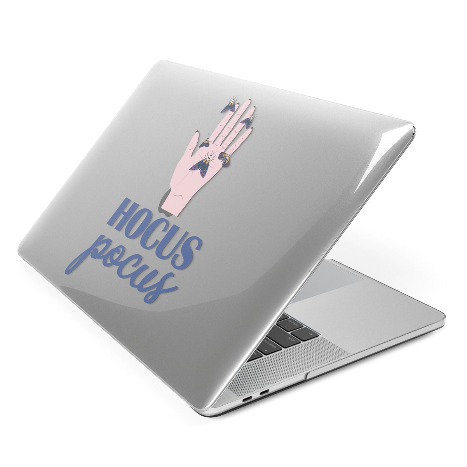Hocus Pocus Witch Hand Apple MacBook Case Side View