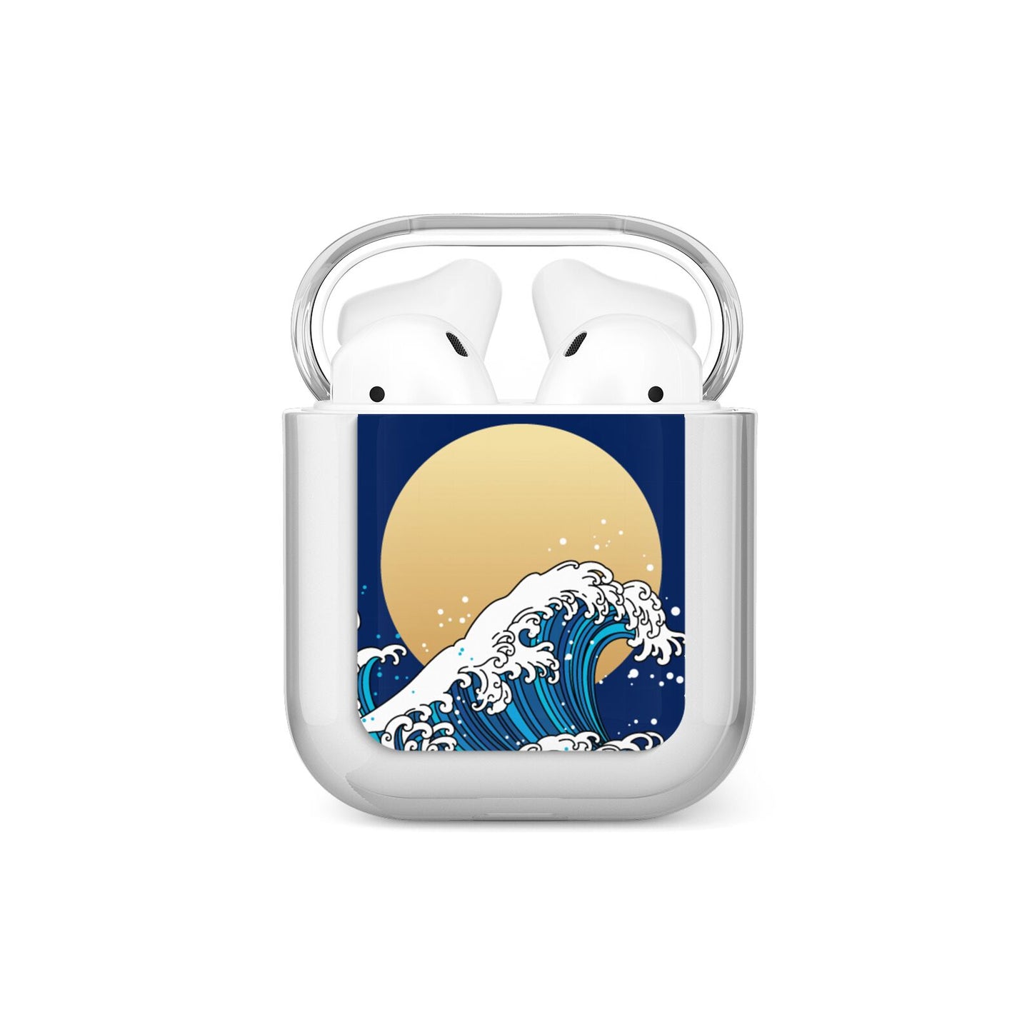 Hokusai Japanese Waves AirPods Case