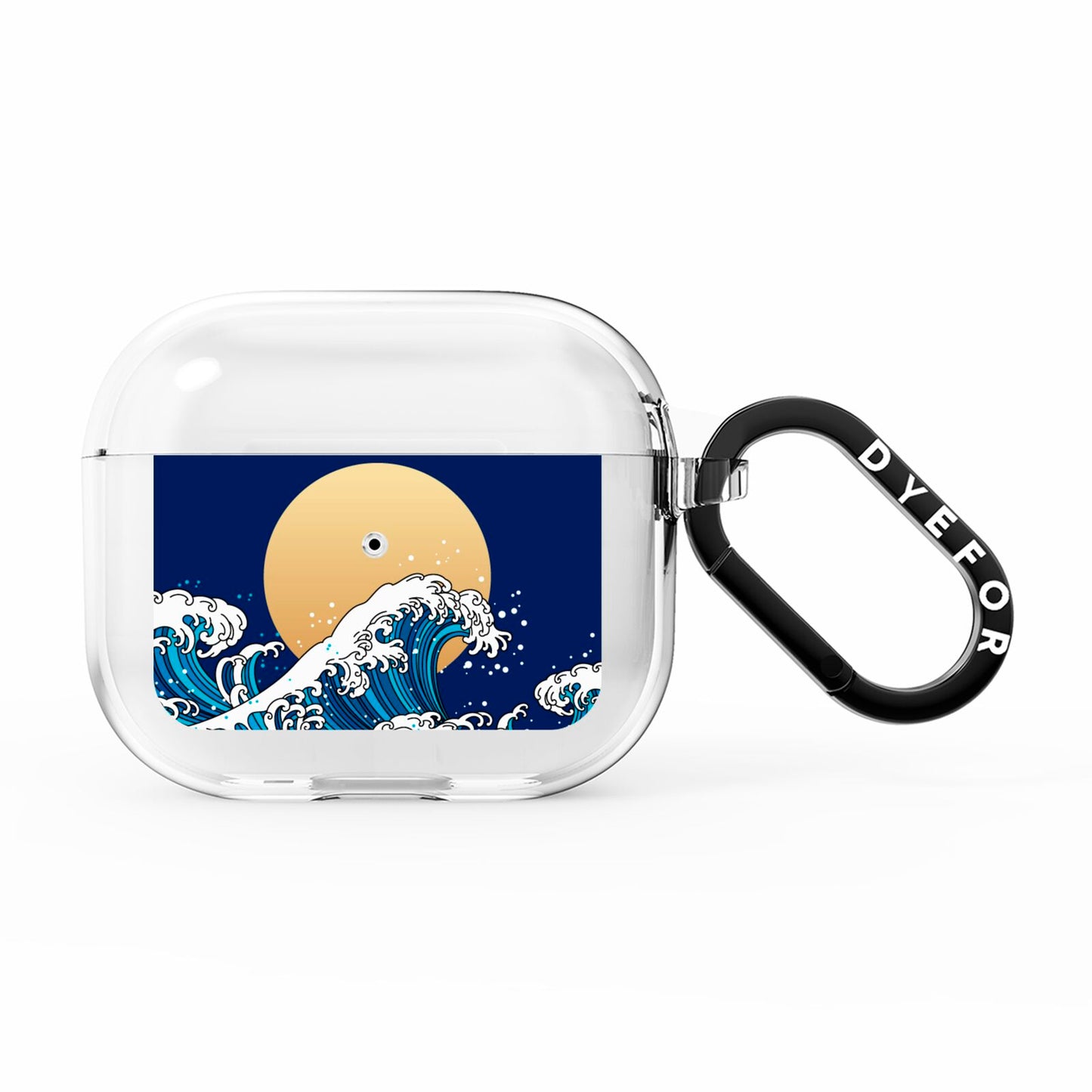 Hokusai Japanese Waves AirPods Clear Case 3rd Gen