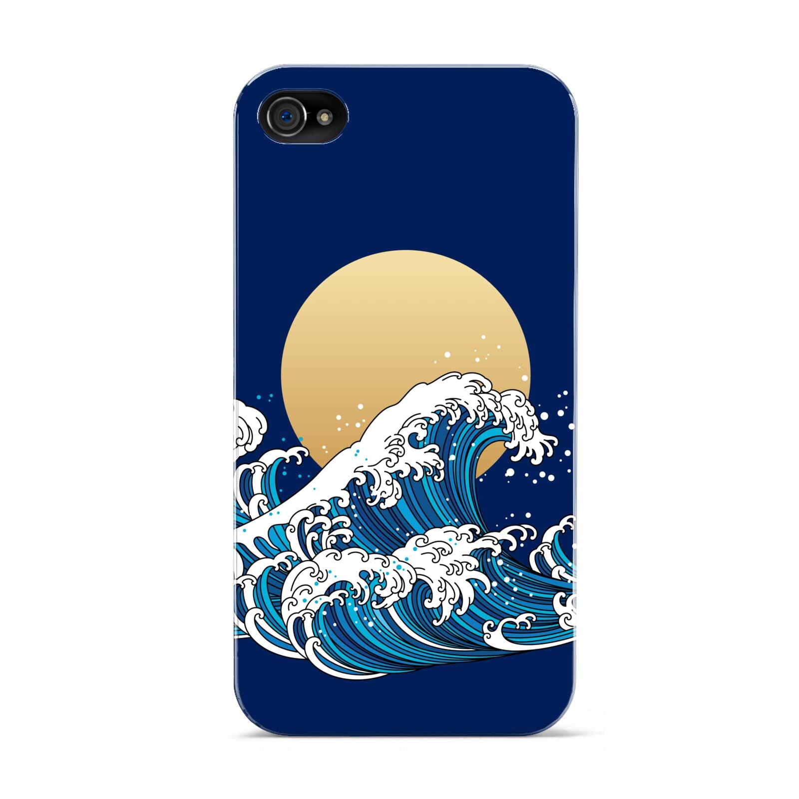 Hokusai Japanese Waves Apple iPhone 4s Case