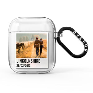 Holiday Memory Personalised Photo AirPods Case
