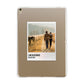 Holiday Memory Personalised Photo Apple iPad Gold Case