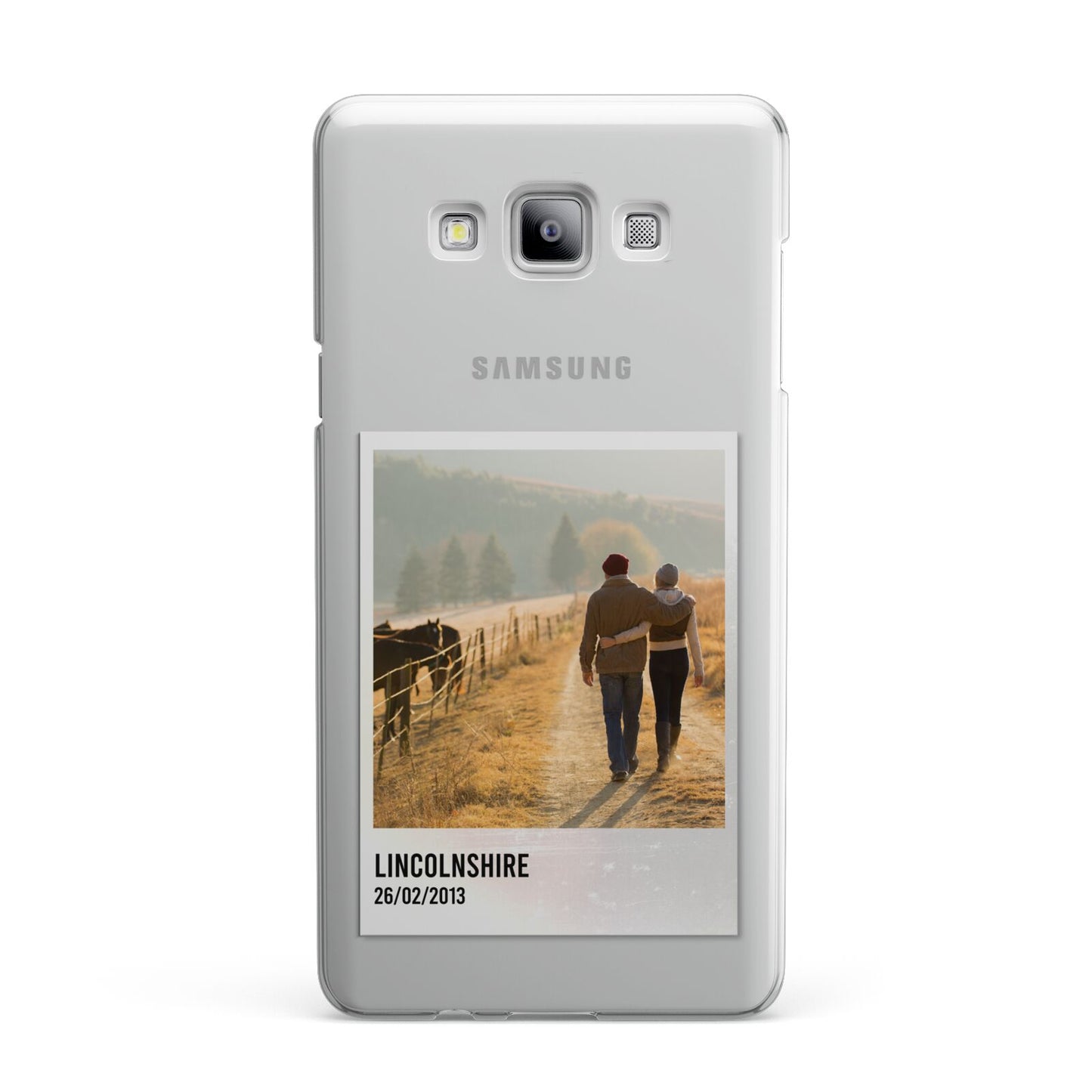 Holiday Memory Personalised Photo Samsung Galaxy A7 2015 Case