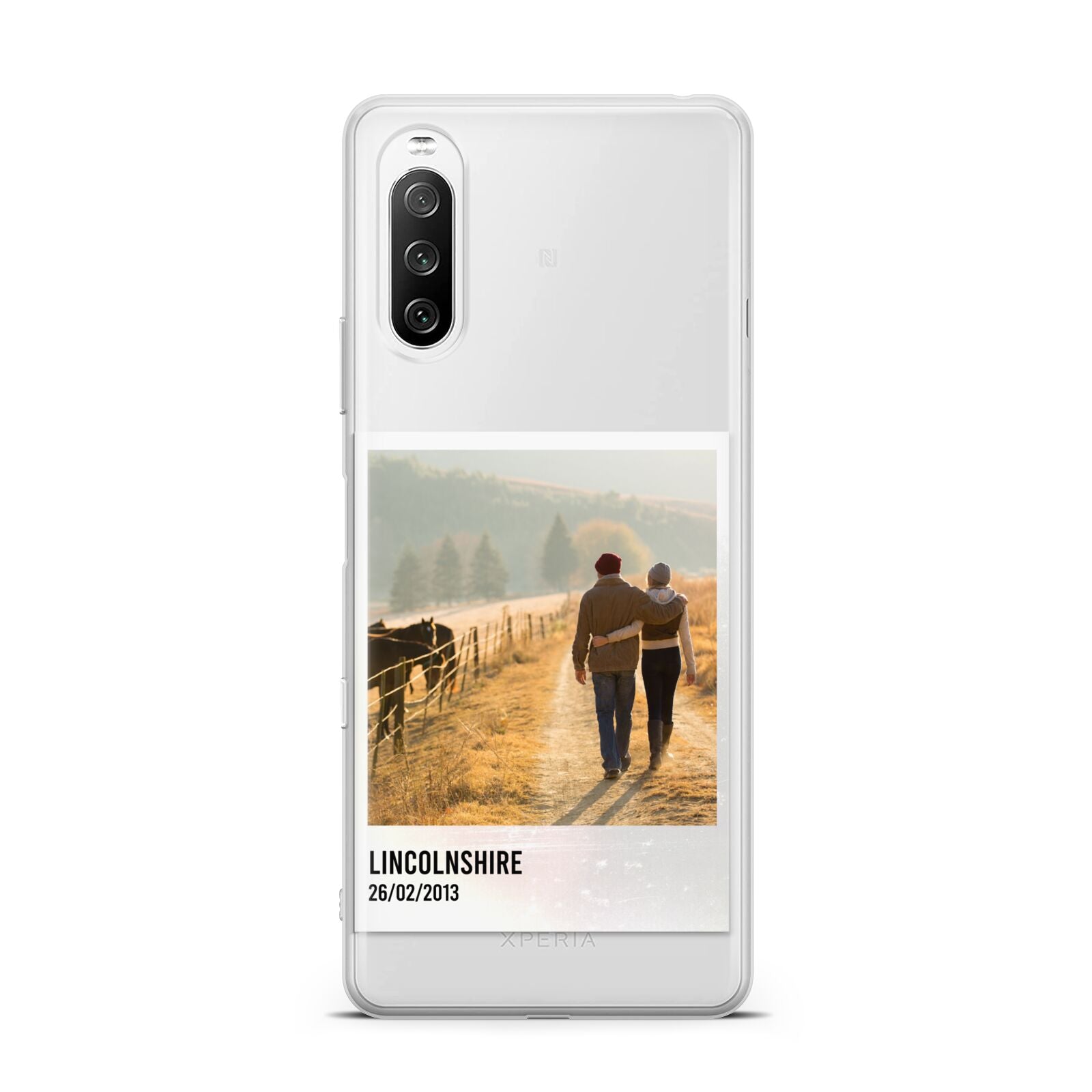 Holiday Memory Personalised Photo Sony Xperia 10 III Case
