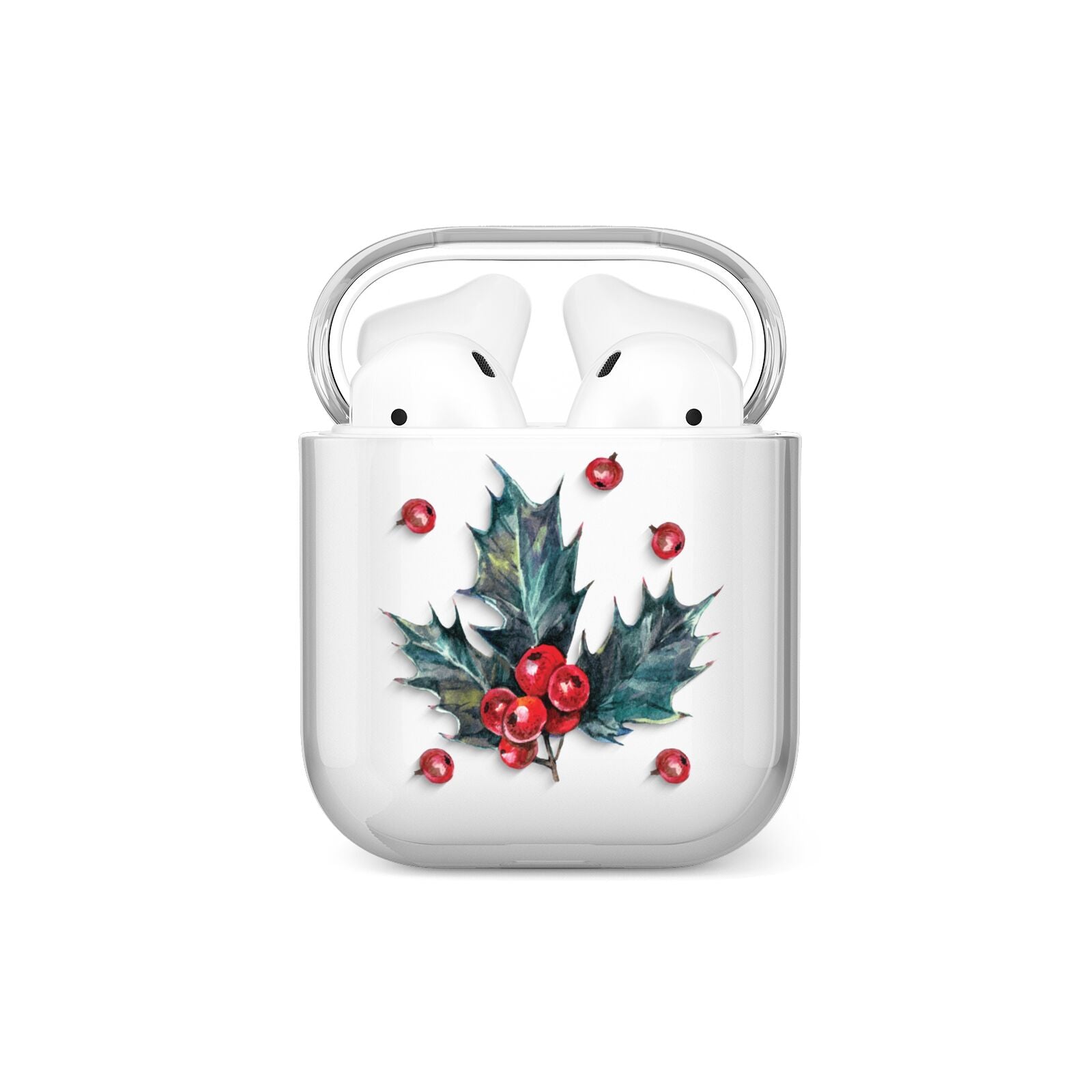 Holly berry AirPods Case