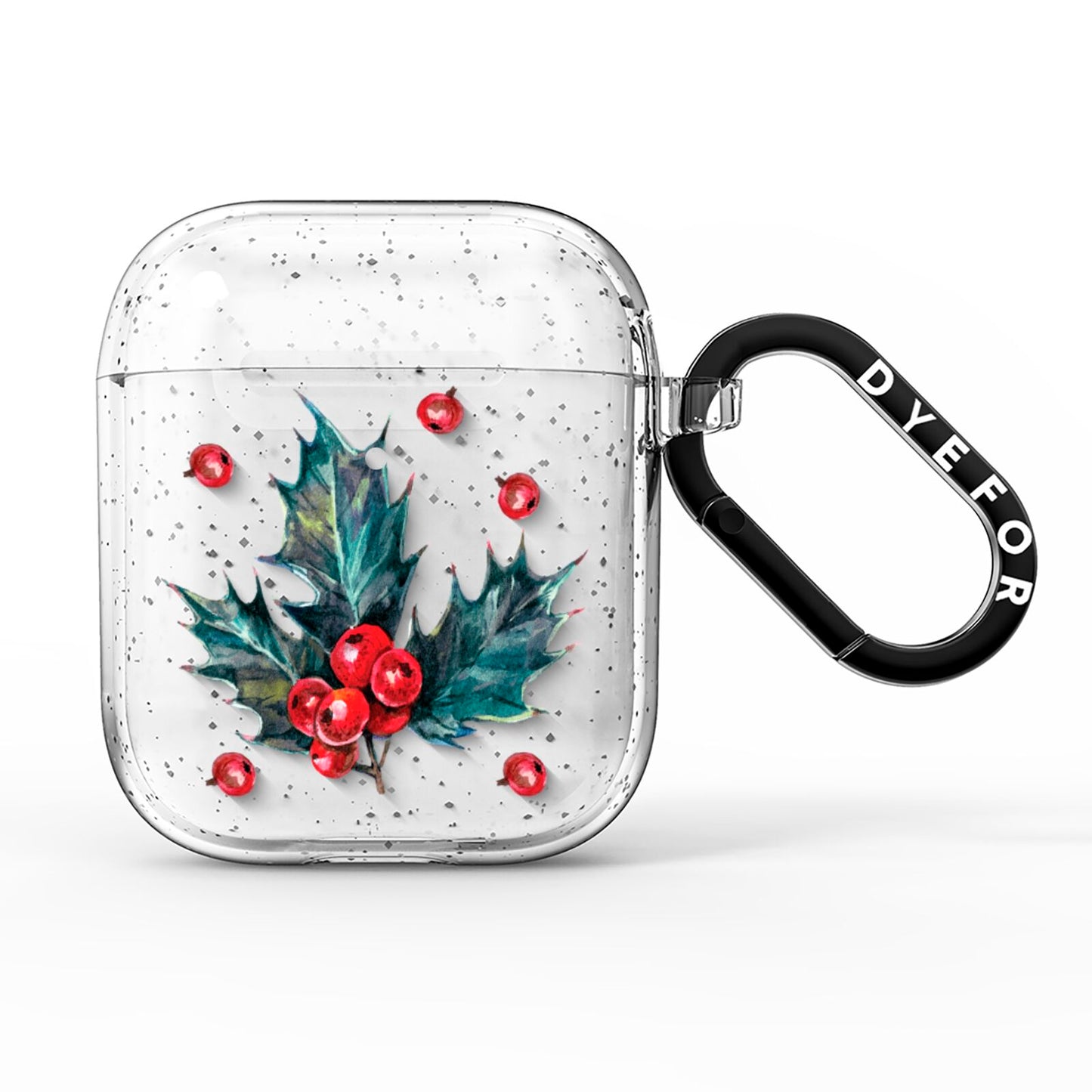 Holly berry AirPods Glitter Case