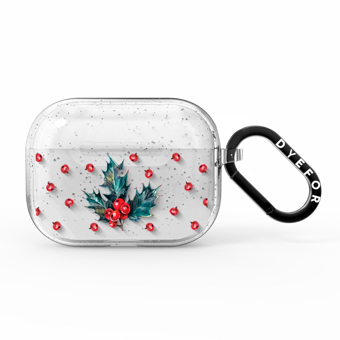 Holly berry AirPods Pro Glitter Case