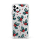Holly berry Apple iPhone 11 Pro Max in Silver with White Impact Case