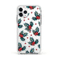 Holly berry Apple iPhone 11 Pro in Silver with White Impact Case